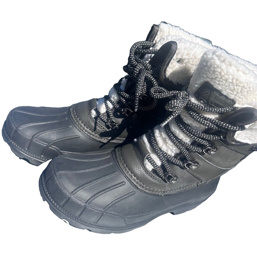 Mountain Gear Canada Women’s Size 7 Juniper Waterproof Fur Lined Snow Boots